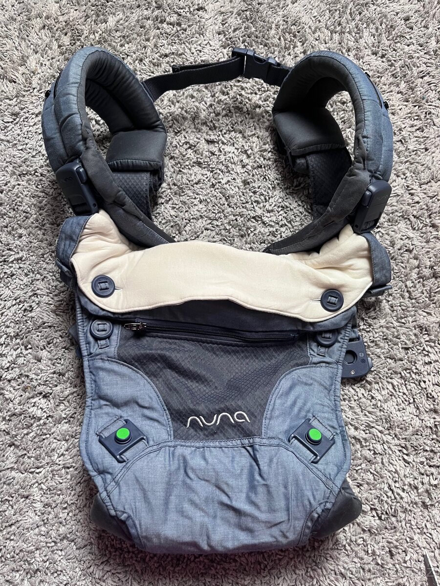 Nuna Cudl nosítko - výborný stav - 3