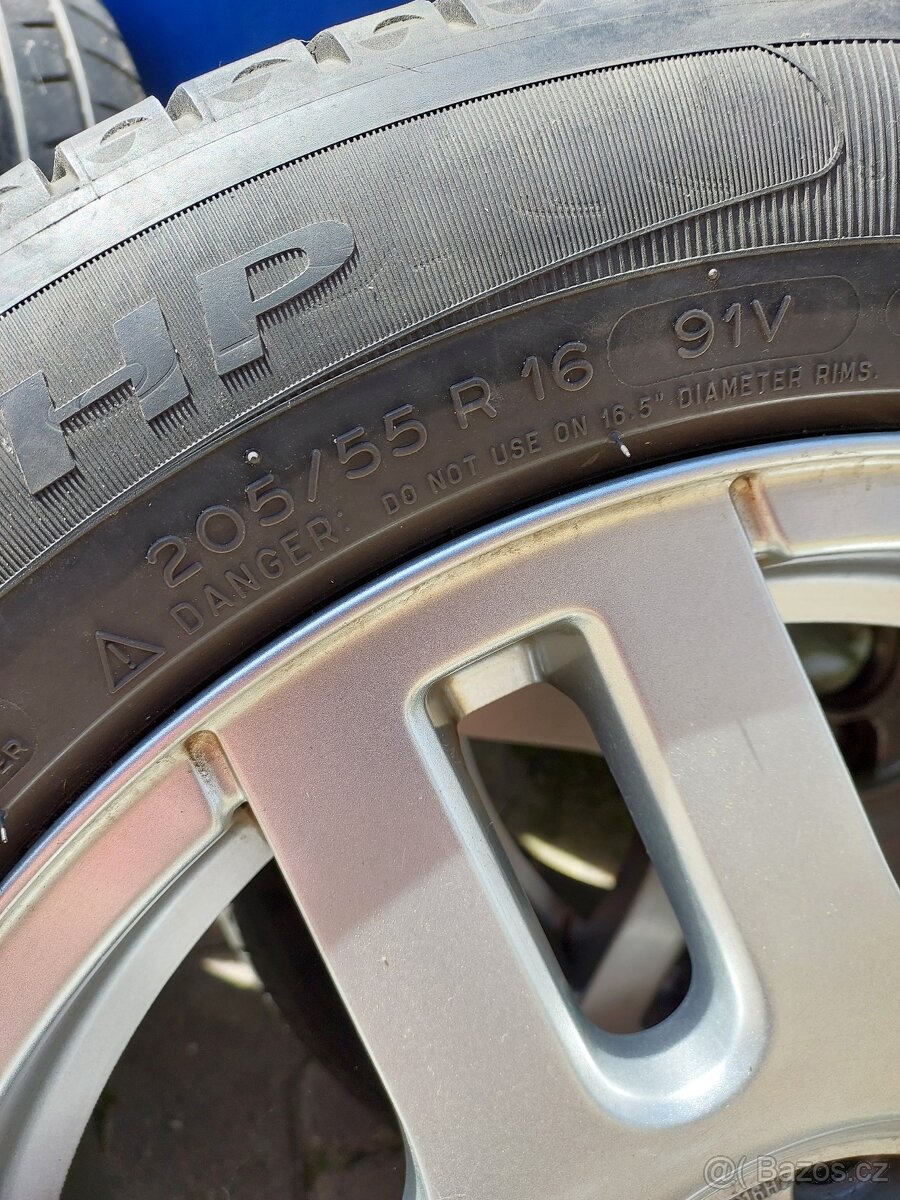 Alu kola VW + letní pneu Michelin - 3