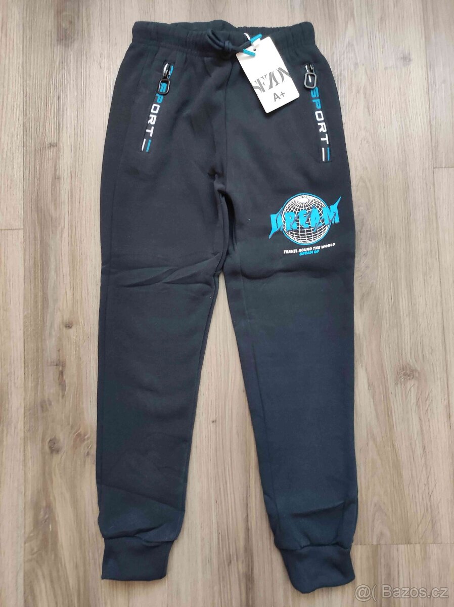 Chlapecké zateplené tepláky nové - 3