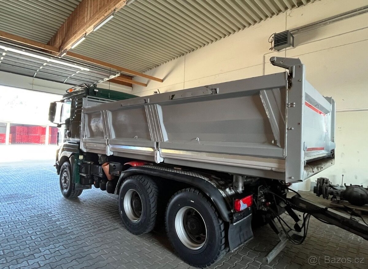 MAN TGS 26.480 6x4 třístranný sklápěč Bordmatic - 3