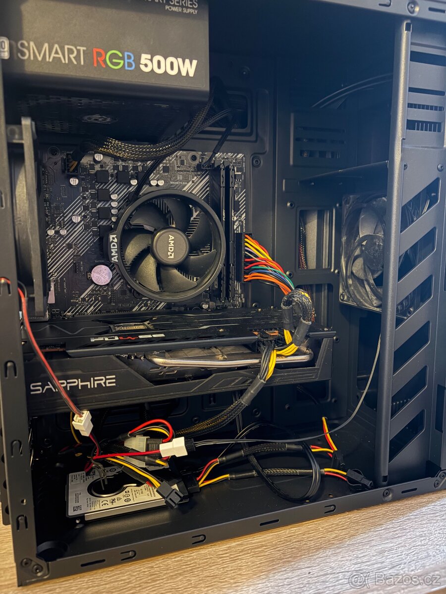 Herní PC Ryzen 5 3600 RX5700XT - 3