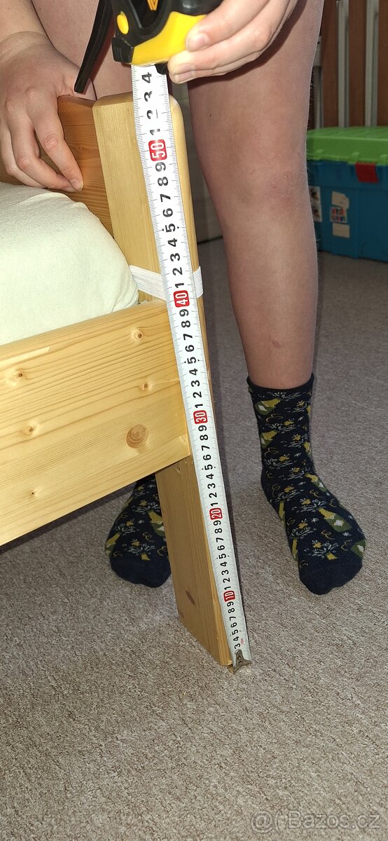 Postel z borovice, 90 x 200 - 3