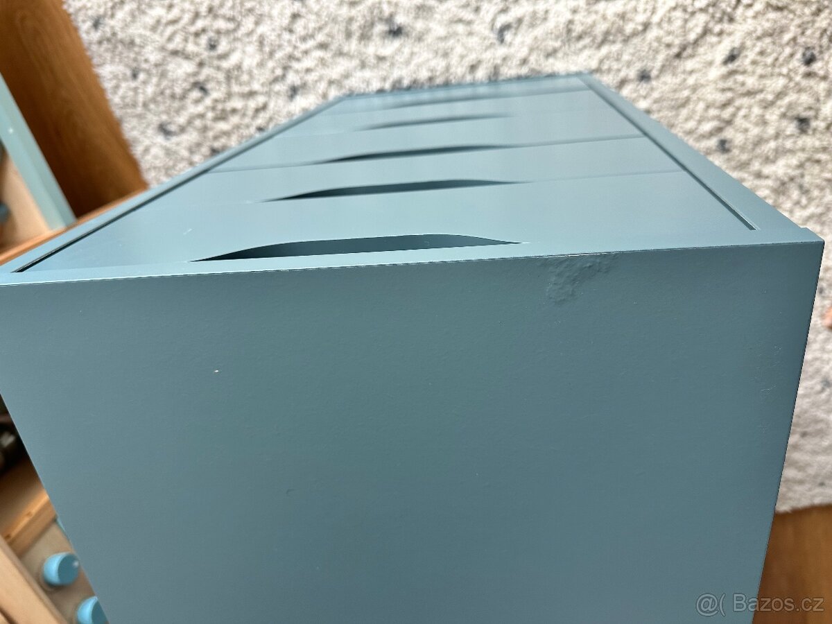 Zásuvkový díl Ikea Alex modrý - 3