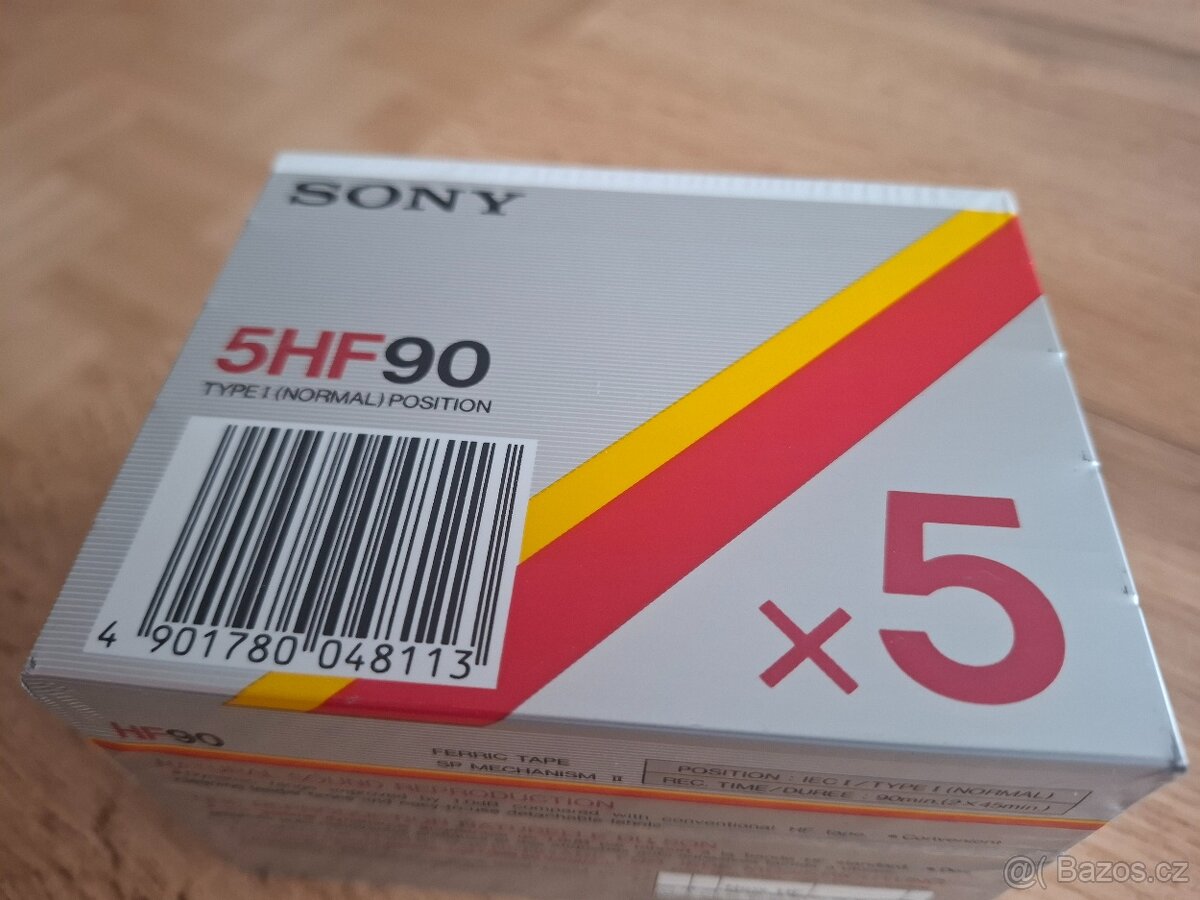 5x kazeta Sony HF90 - 3