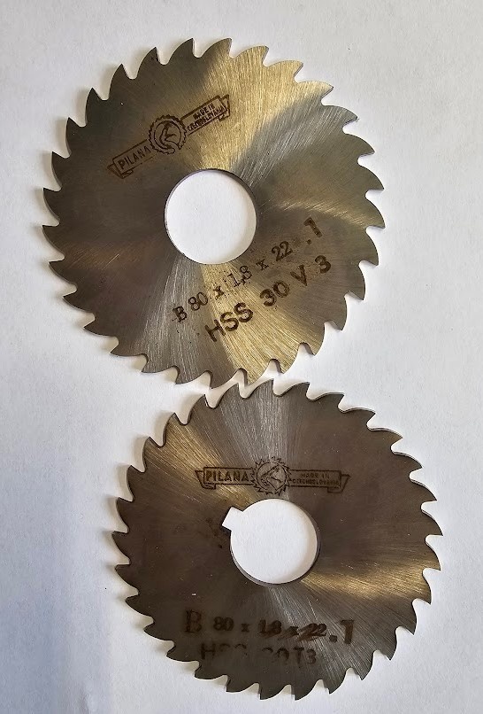 Pilový kotouč na kov 80x1,8x22mm 29z HSS PILANA - 3