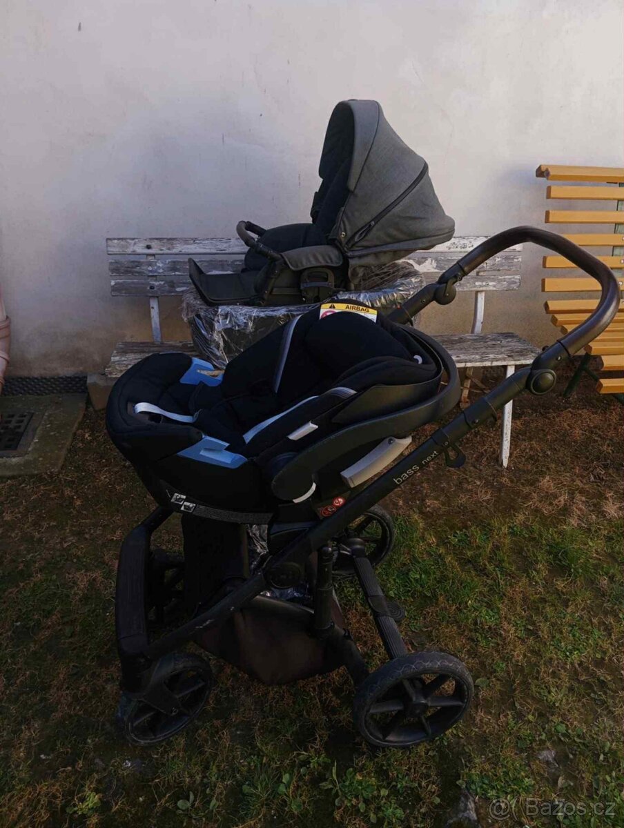 Kočar Roan Bass next kompletní +vajíčko cybex - 3
