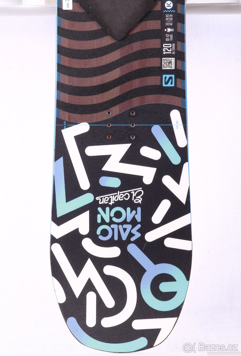 Použity dětský/juniorský snowboard SALOMON EL CAPITAN - 3