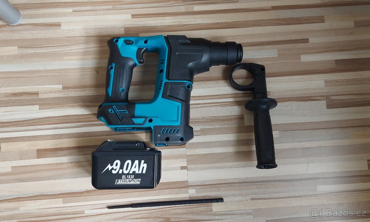 Aku elektrické vrtací-dourací kladivo, pro Aku Makita 18V. - 3