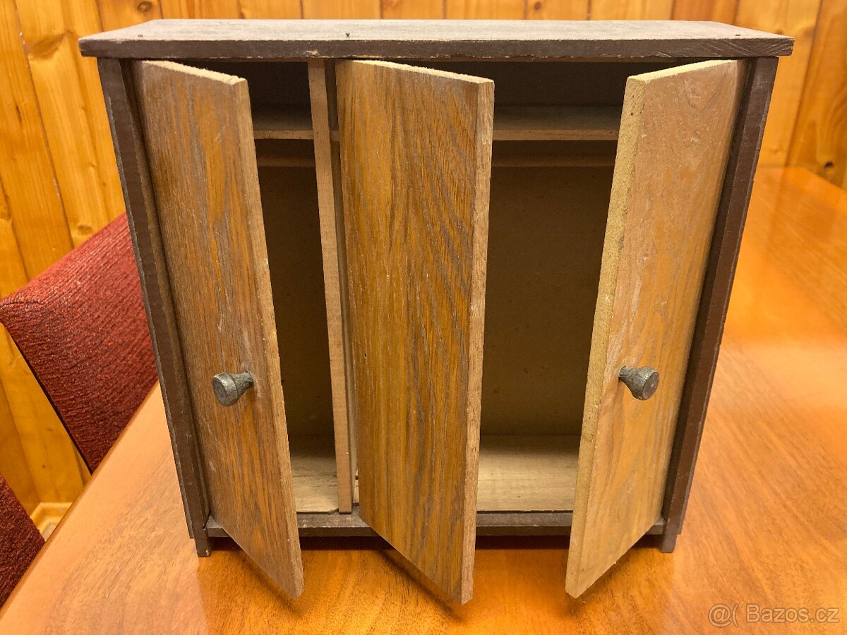 Starožitná retro hračka, nábytek, xylofon, klavír - 3