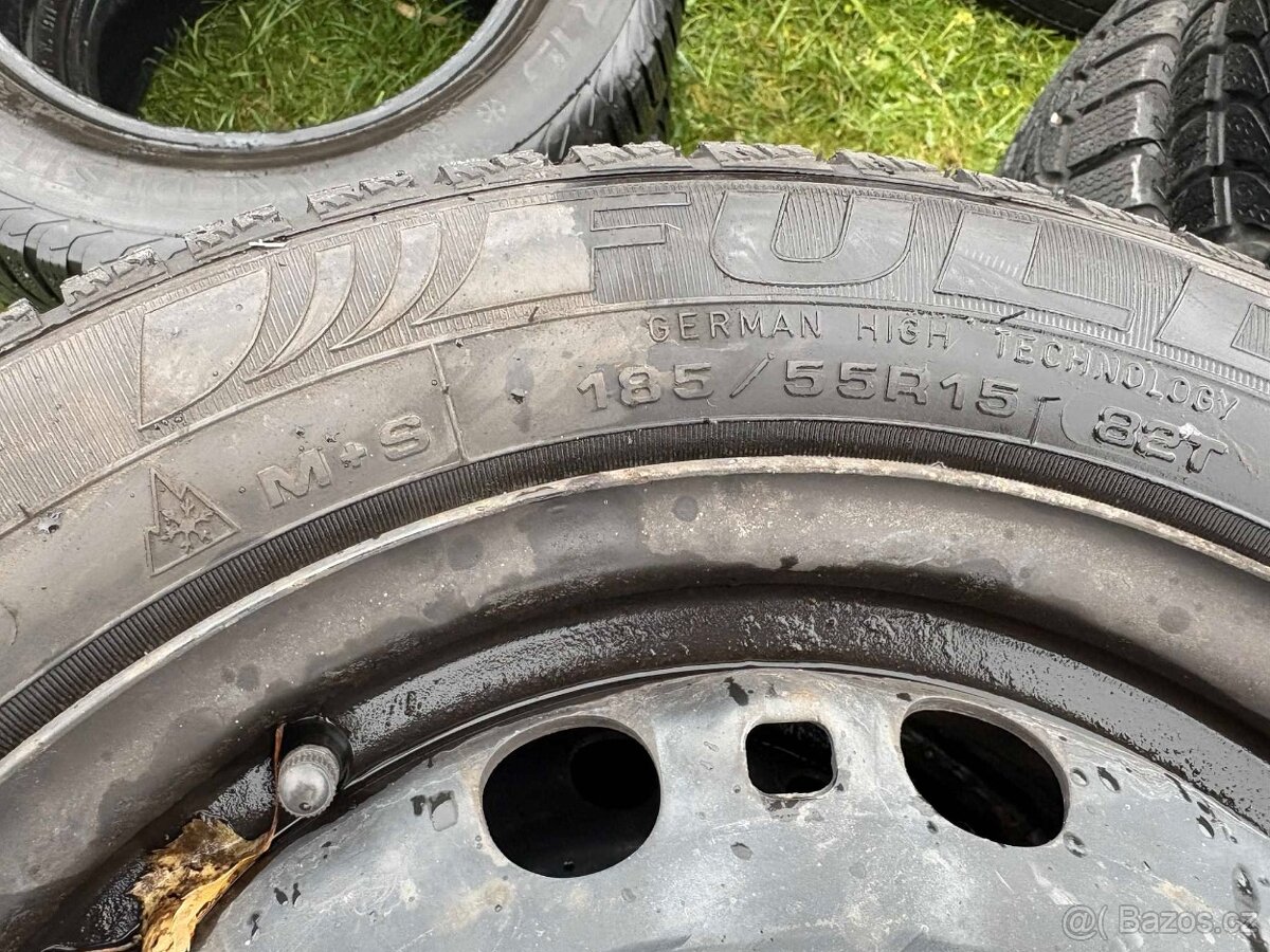 Prodám zánovní pneu 185/55/15 - 3