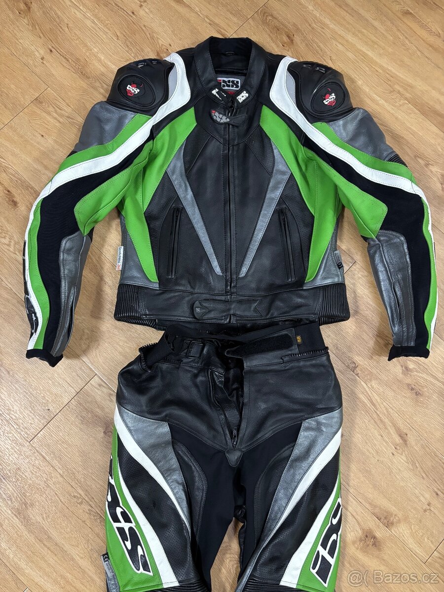 Kožená dvoudílná kombiníze IXS - 3