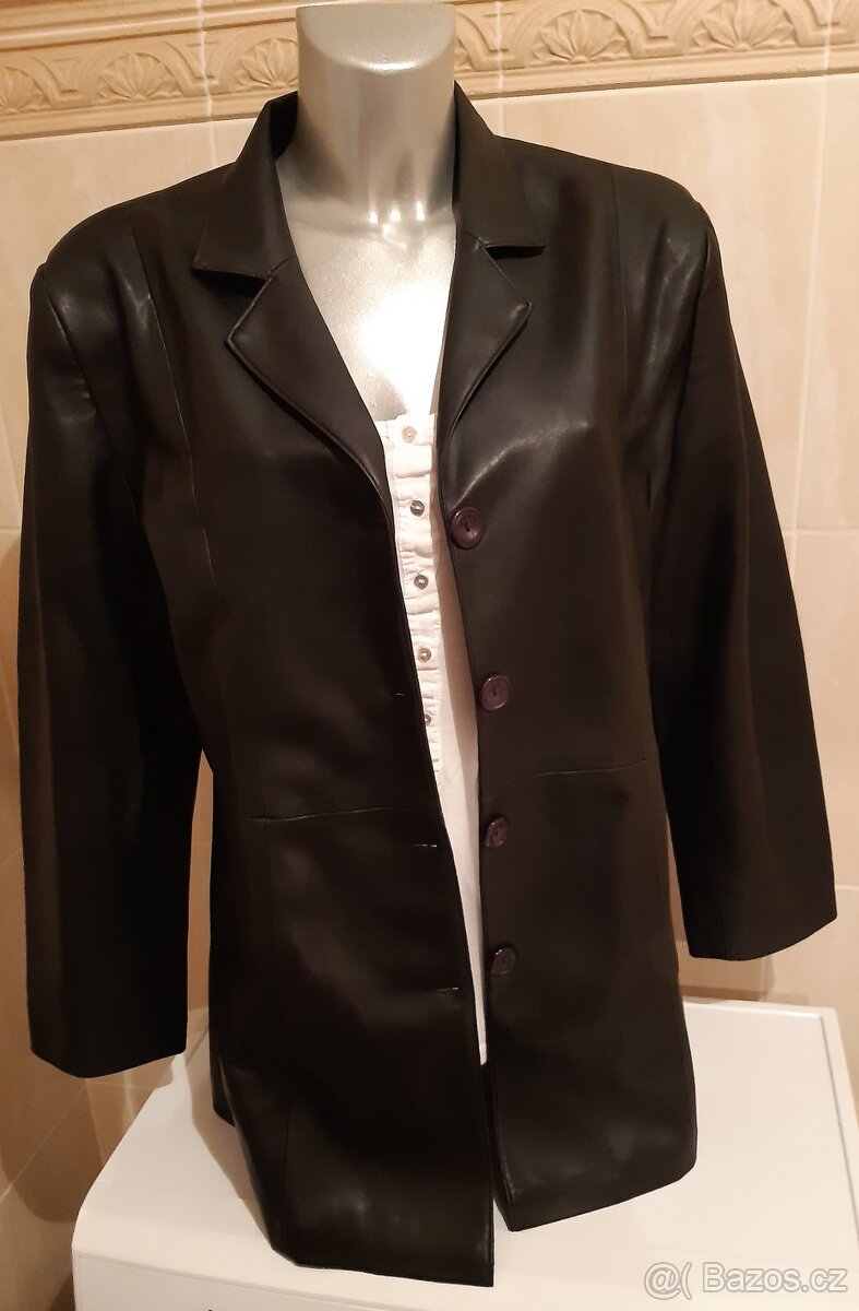 Dámská černá parka /kabátek vel. XL. - 3