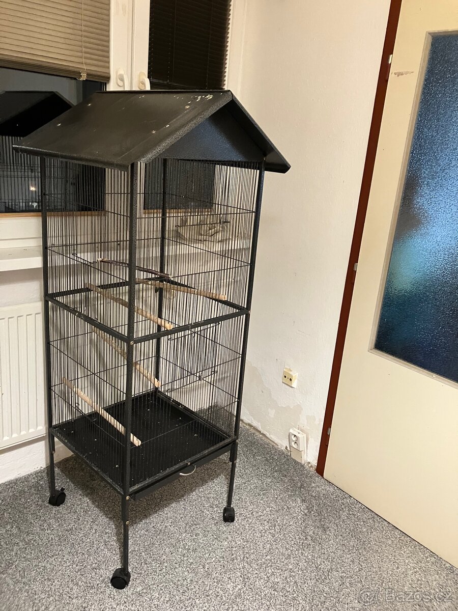 Prodám ptačí klec voliéru - 3