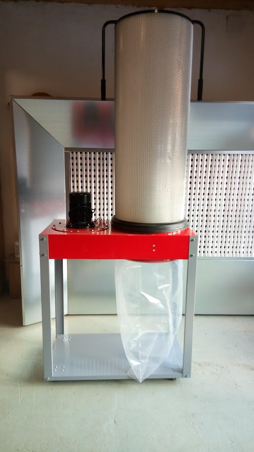 Prášková lakovaci kabína - 3