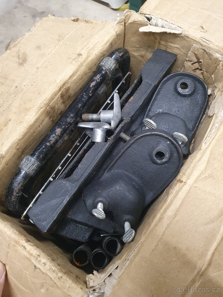 Zahradní litinový gril - 3