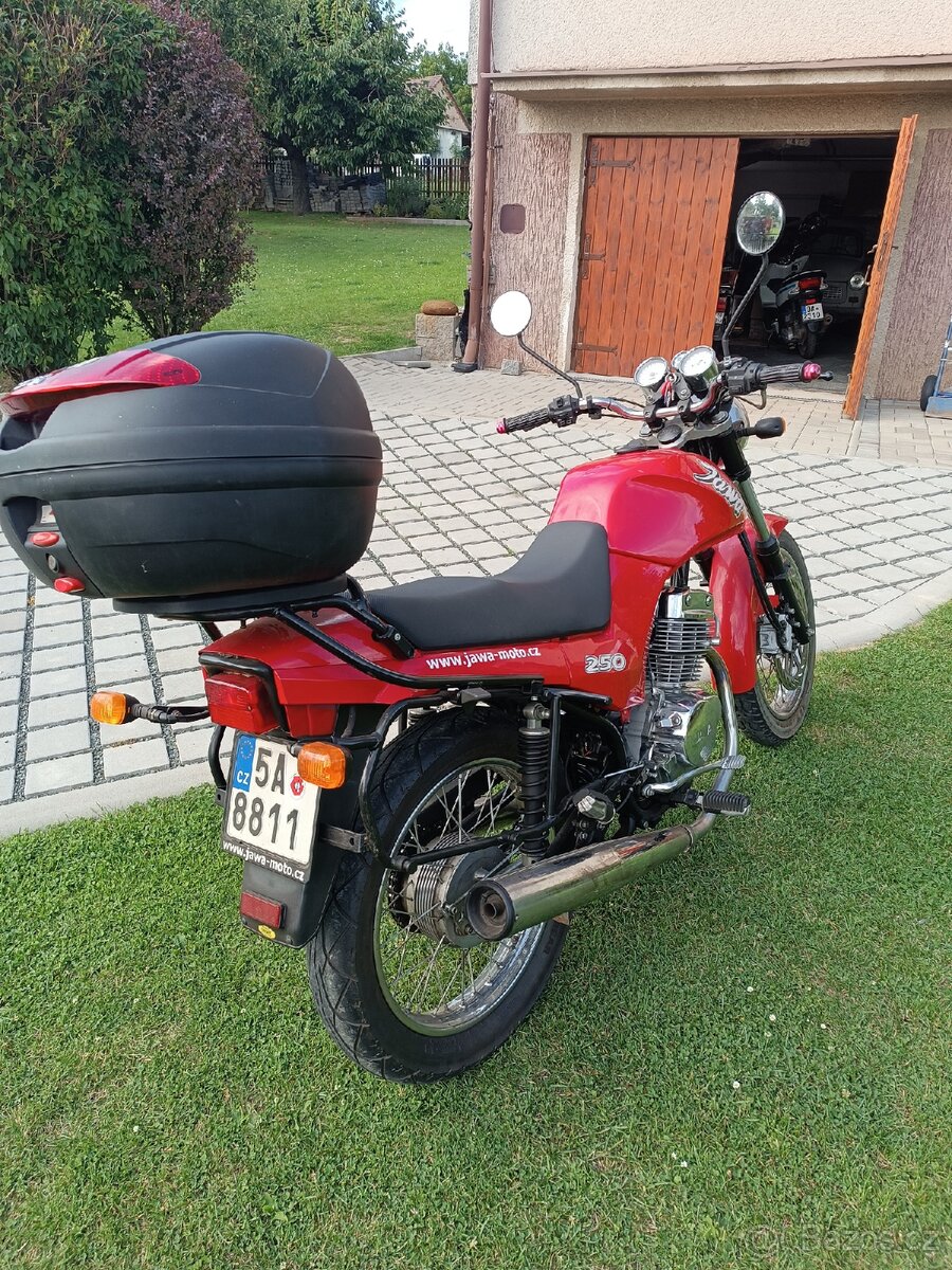Jawa 250/597 travel - 3