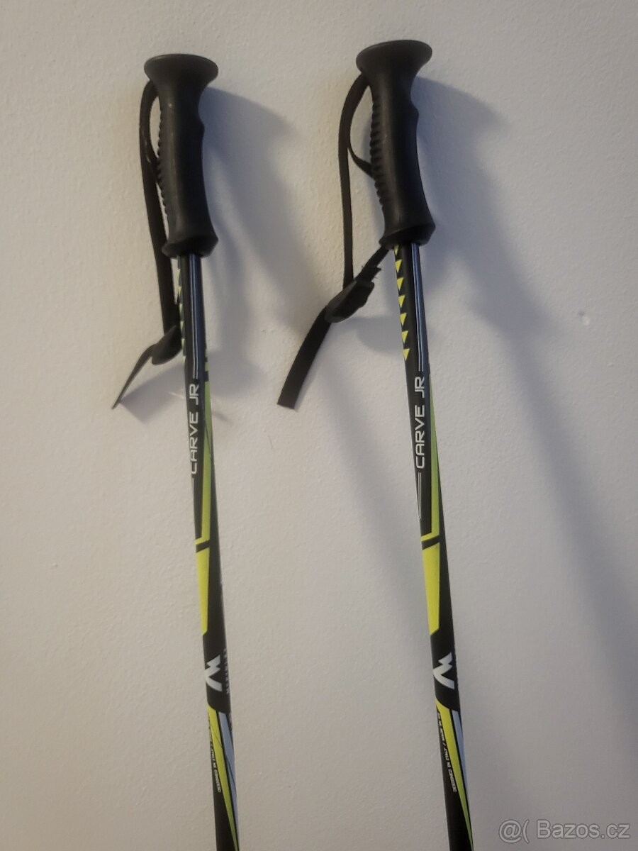 Prodám dětské sjezdové hole - 3