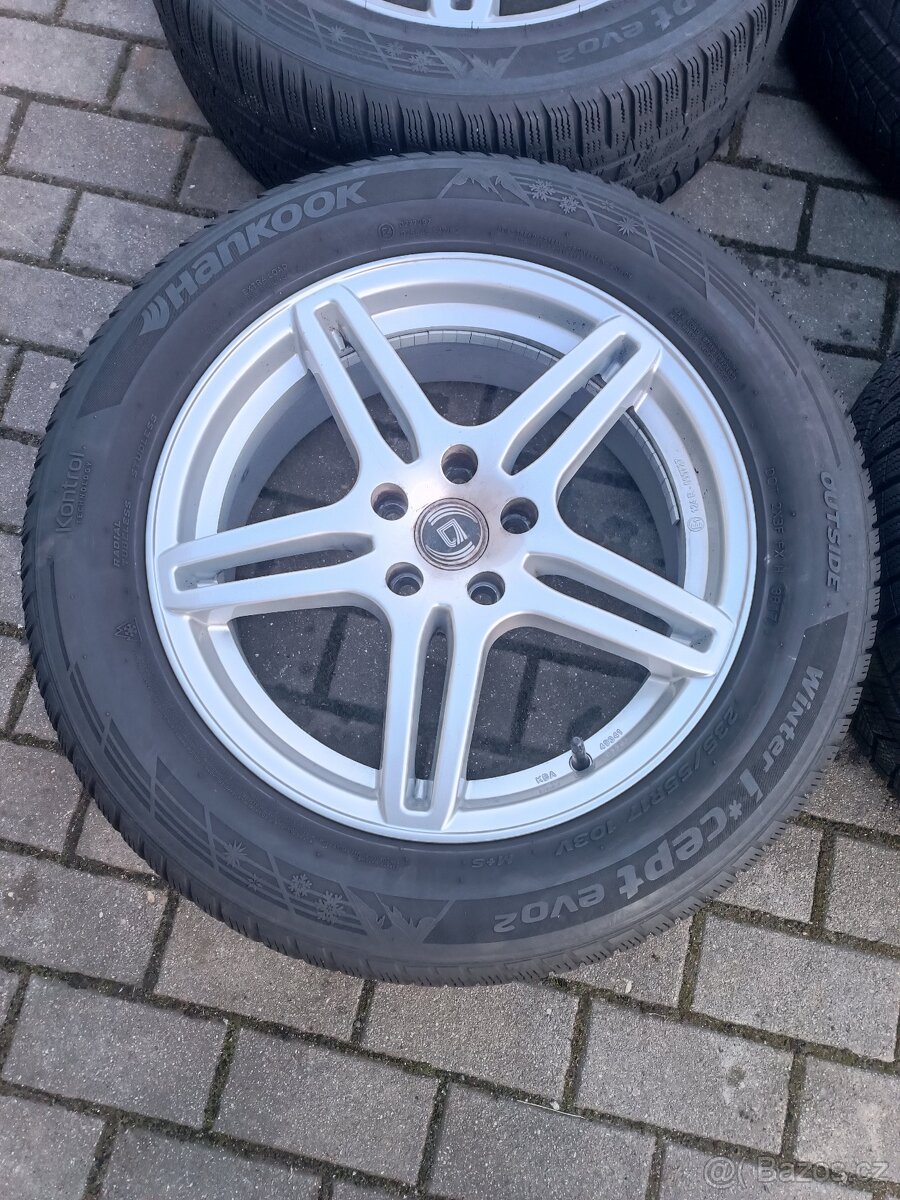 462. Alu kola 5x108 235/55/17 s TPMS Ford - 3