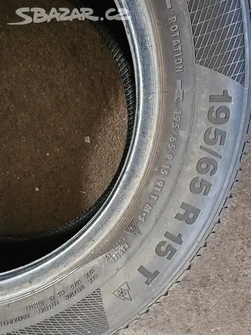 Prodám zimní Pneumatiky 195 65 R 15. - 3