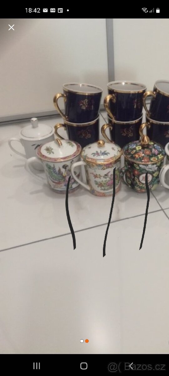čajové čínské hrníčky - 3