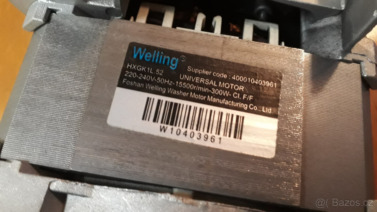 Motor do pračky – Welling HXGK1L52 (Whirlpool a další) - 3
