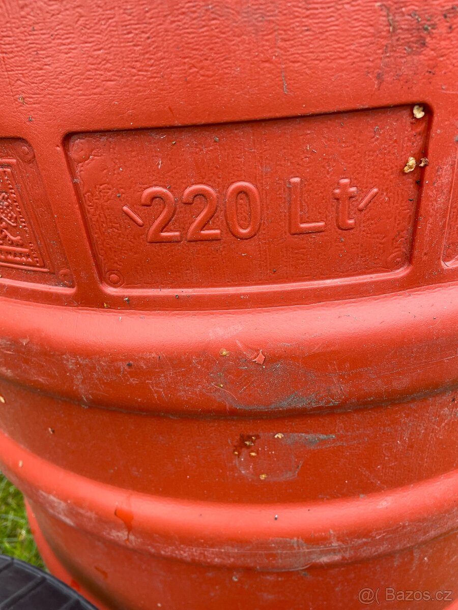 Plastové sudy, plastový sud 220 L, potravinářský - 3