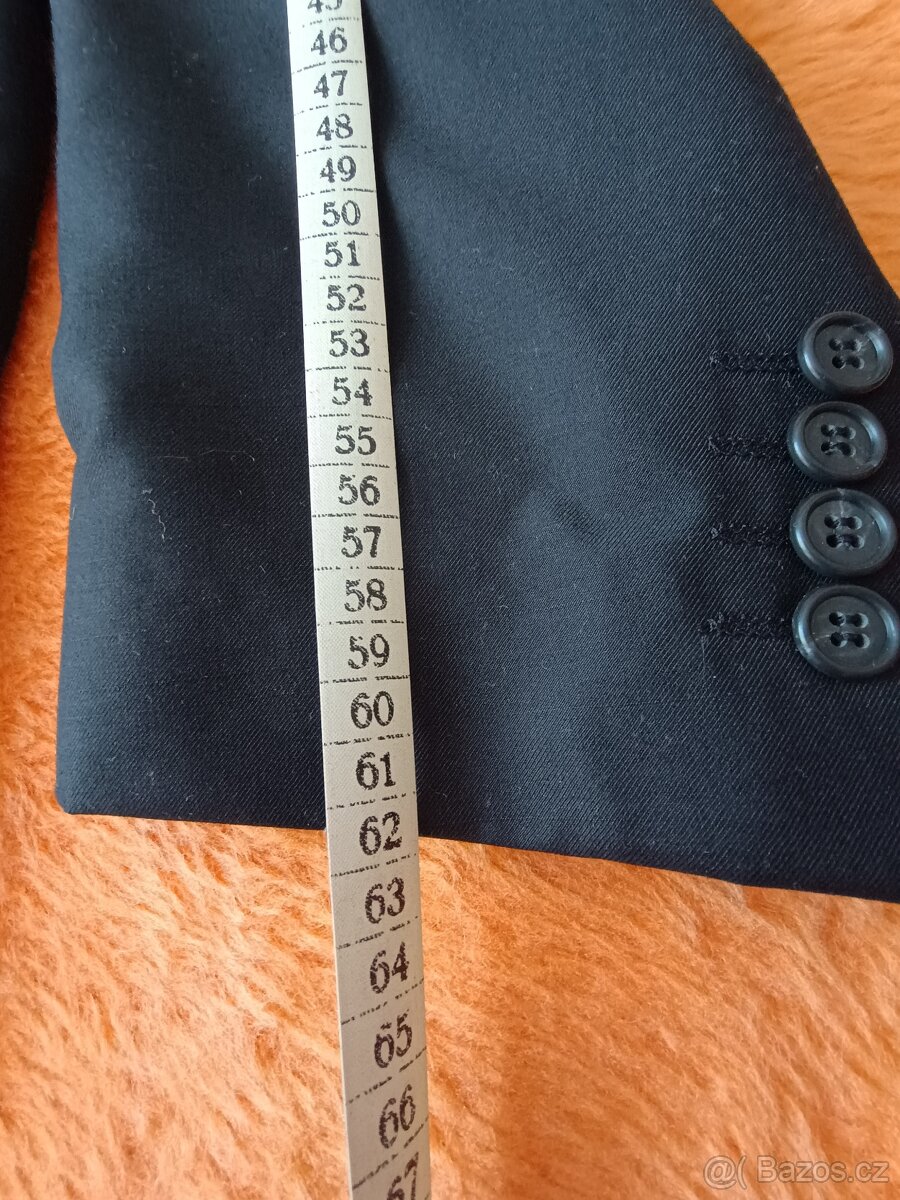 Pánský,černý oblek. - 3