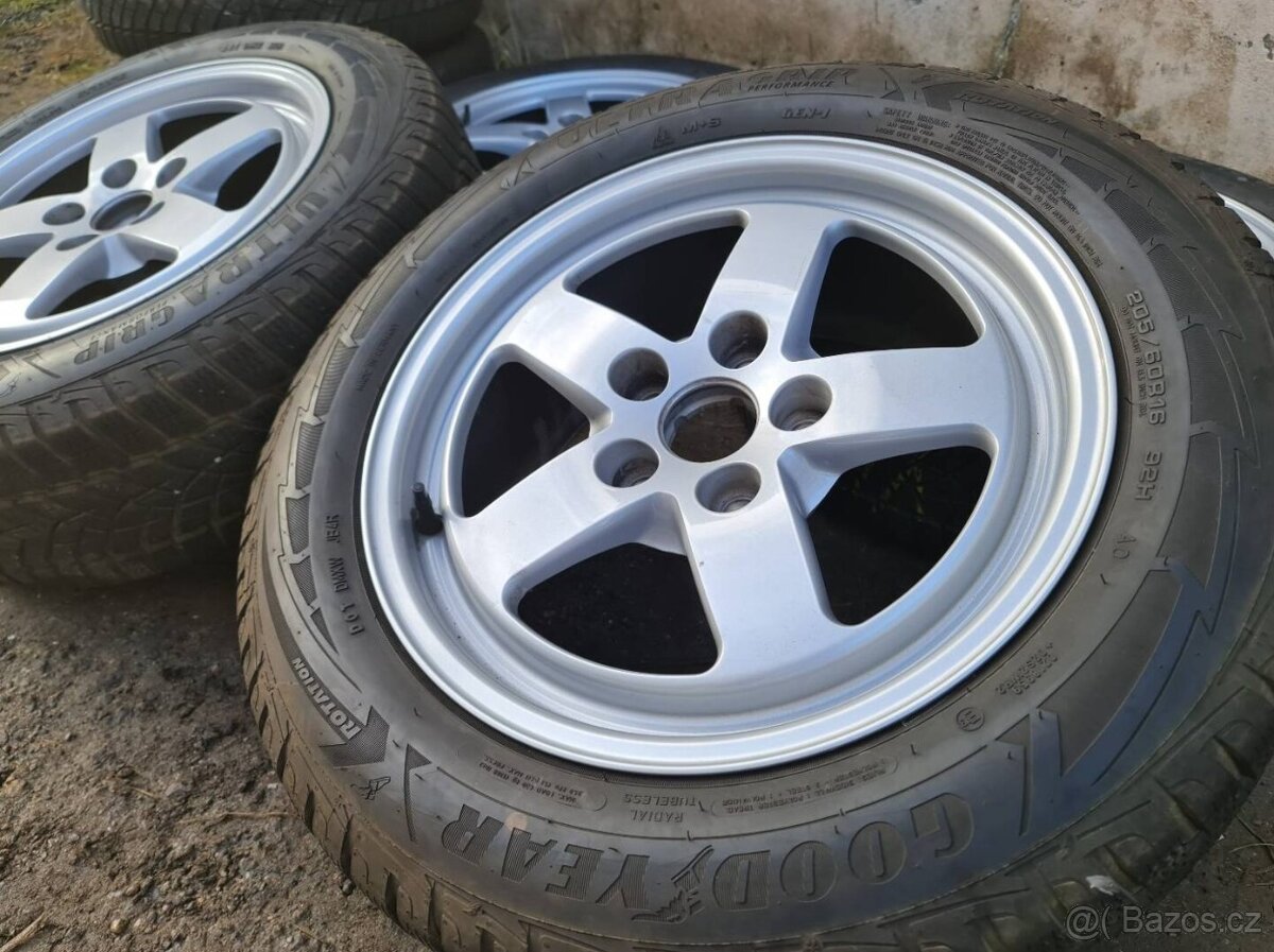 sada alu kol Audi 16" – originál disky + - 3