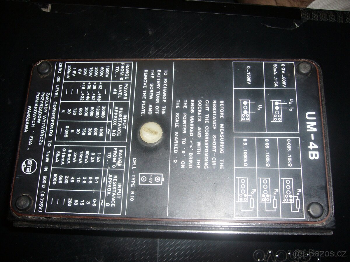 MULTIMETR UM-4B NA NÁHRADNÍ DÍLY - 3