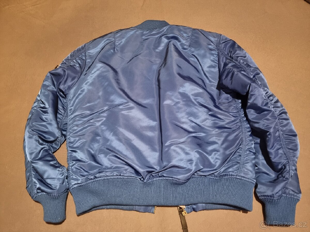 Bunda pánská alpha industries nasa modrá L - 3