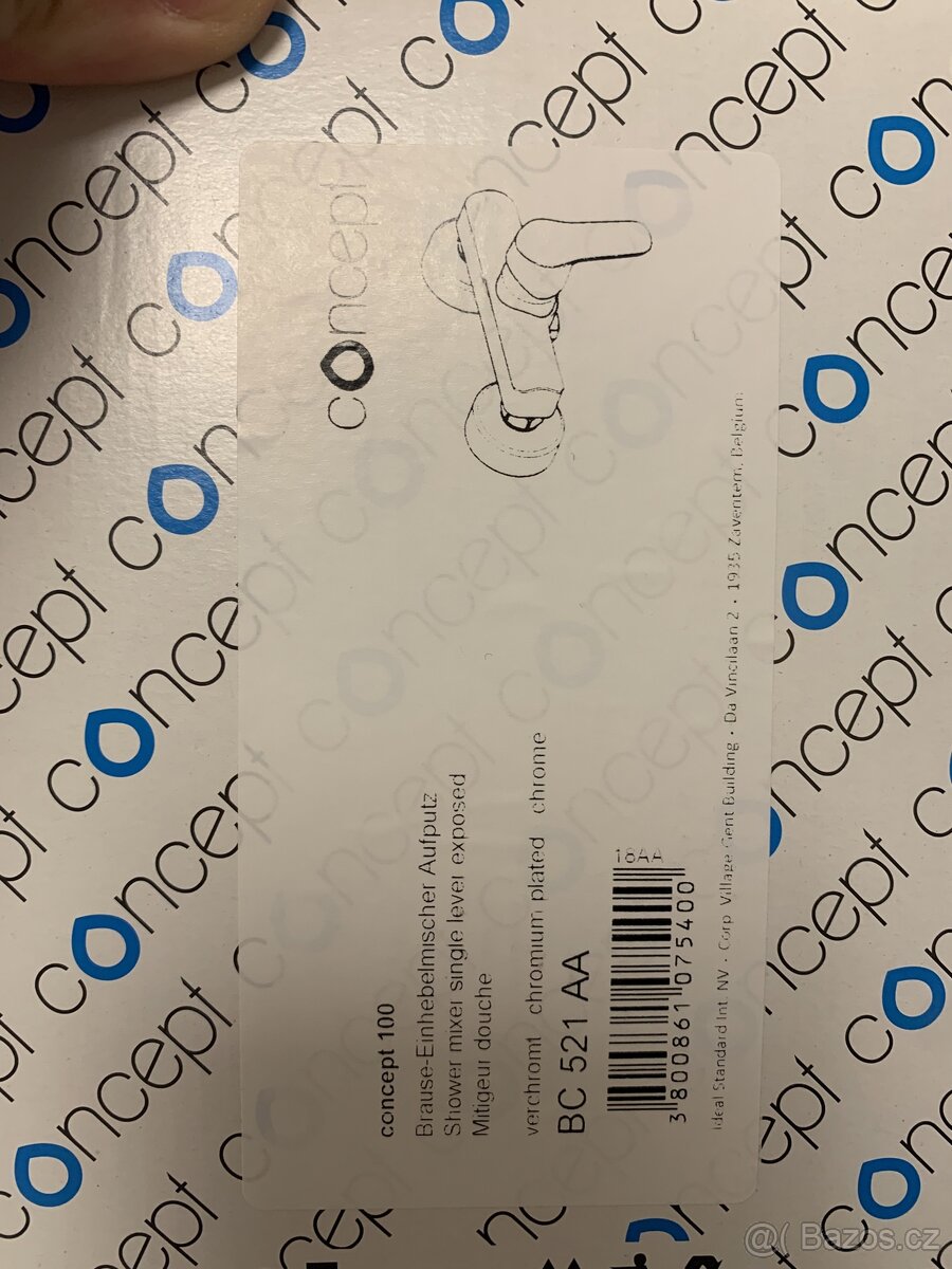 Baterie sprchova nastenna Concept 100 - 3