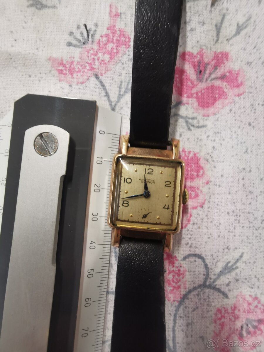 Dámské retro hodinky Technor. - 3