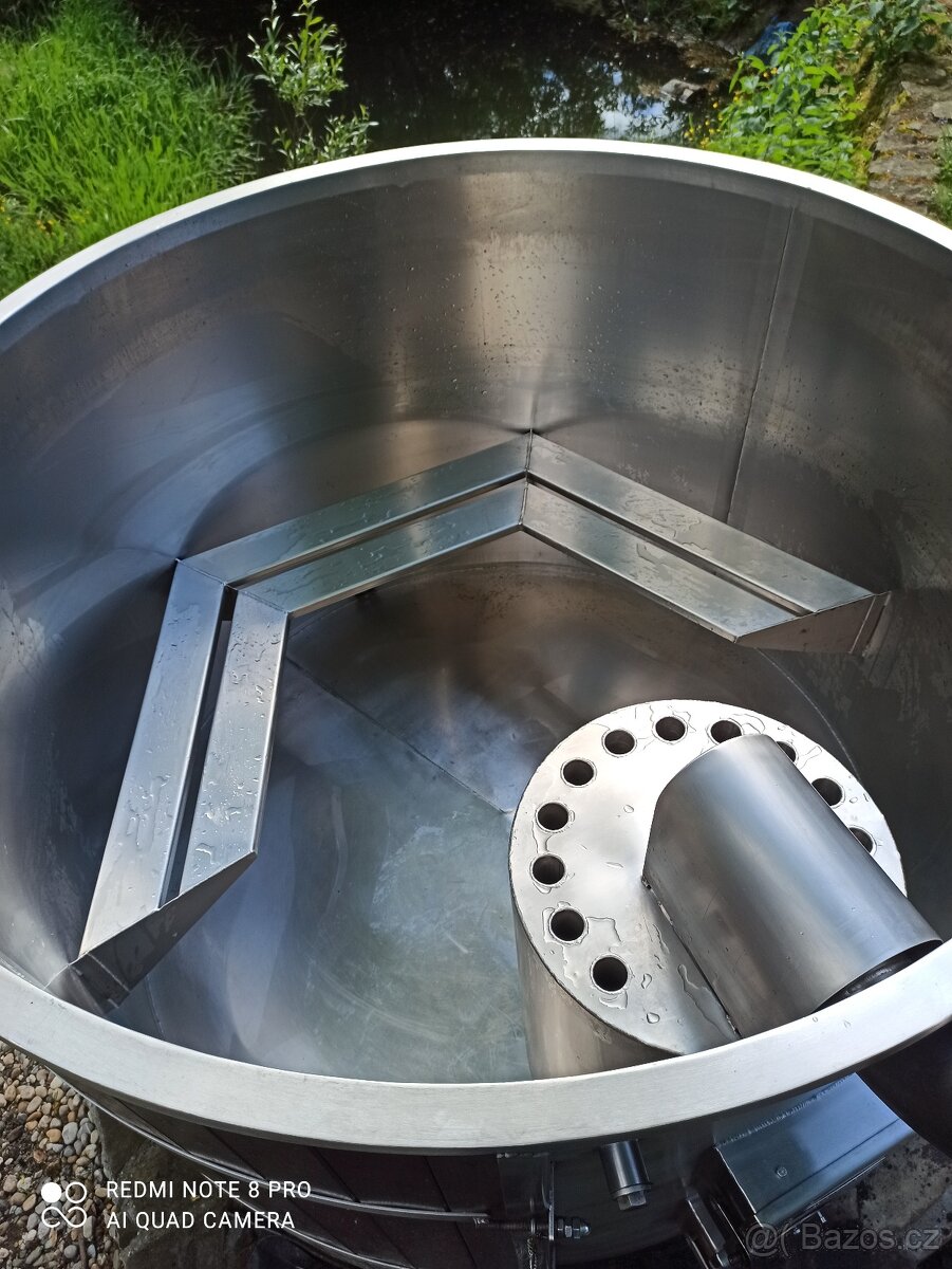 Koupací sud ,káď.nerez. - 3