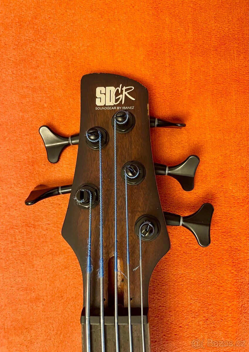 pražcová pětistrunná baskytara Ibanez SRH505 - 3