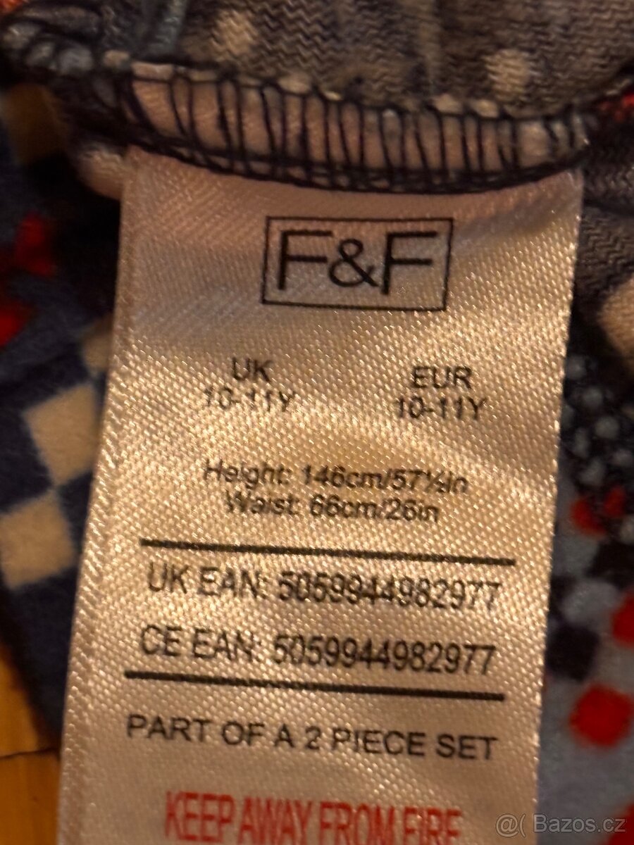 Pyžamo vel. 10 až 11 let - 3