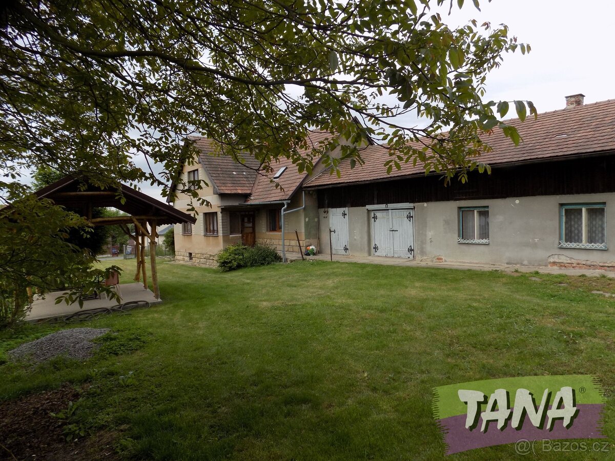 Prodej zemědělské usedlosti, dům o dispozici 4+1, vejminek, - 3