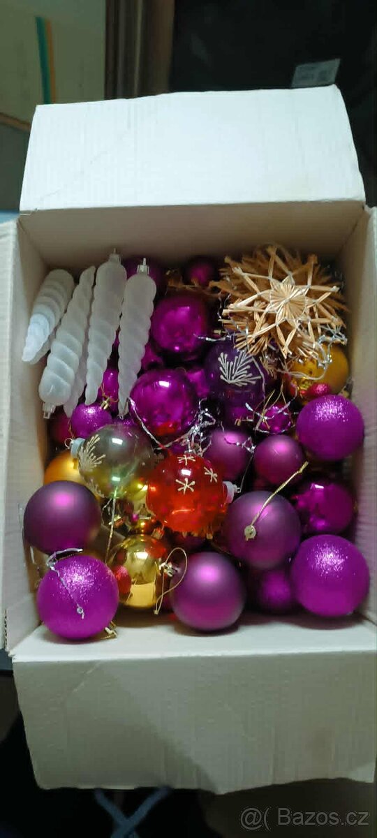 Retro vánoční ozdoby - 3