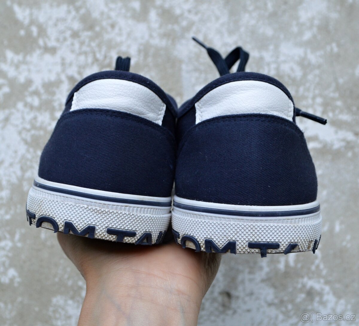 Tmavěmodré pánské tenisky Tom Tailor vel. 44 - 3