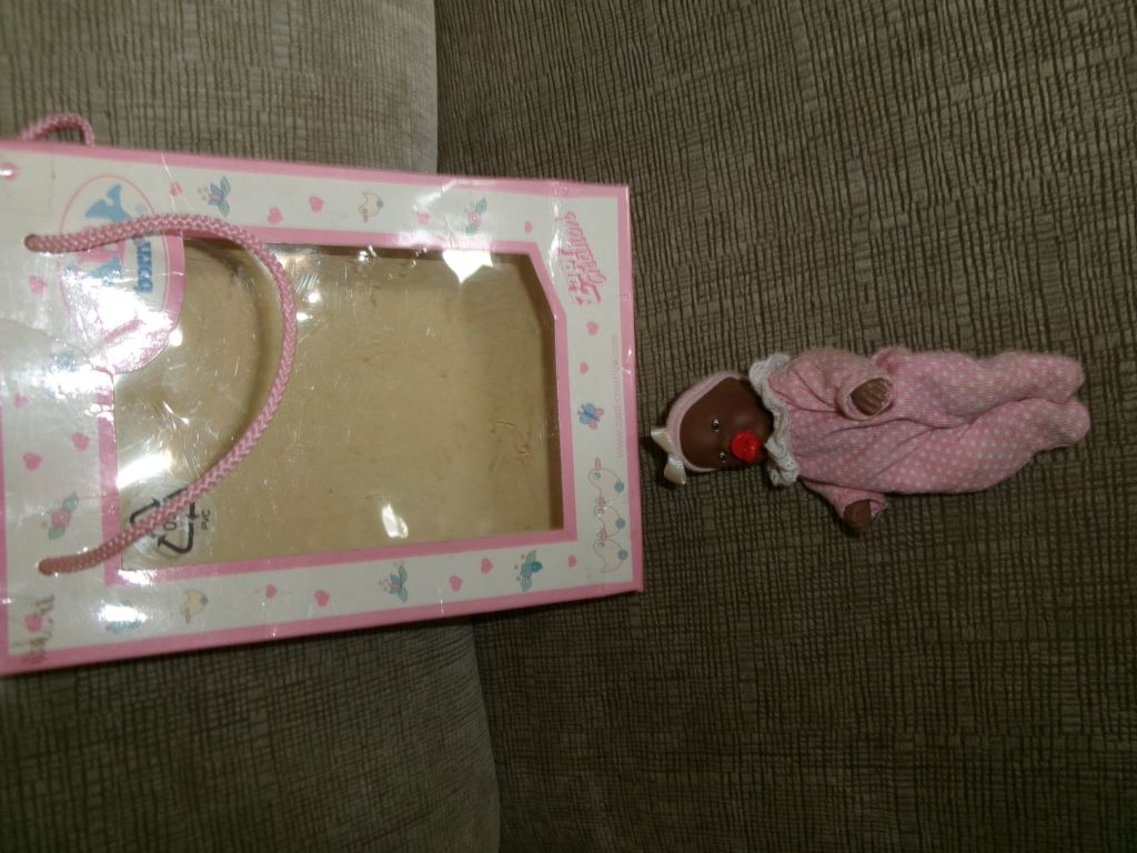 Orig.panenka mini BABY BORN černoušek - 3