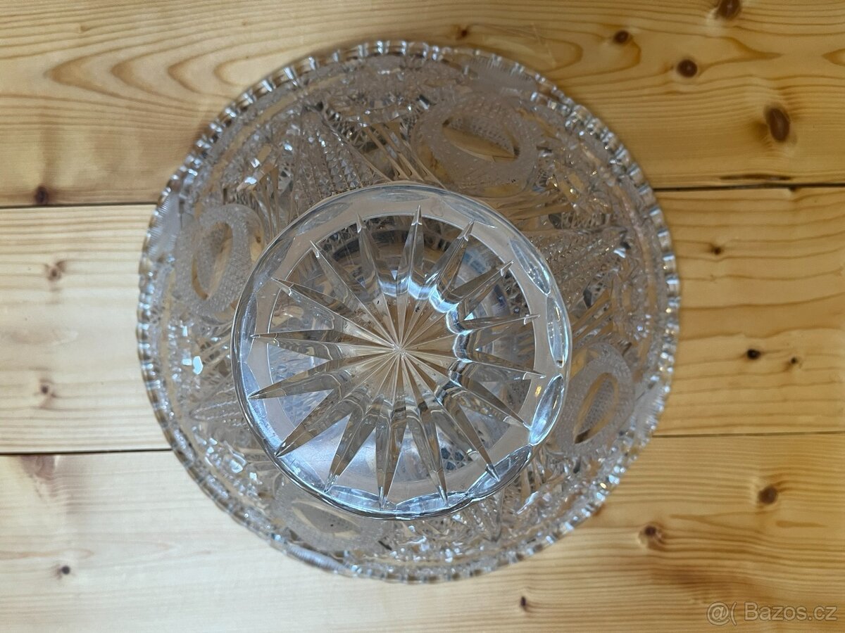 broušená mísa 25 cm - 3