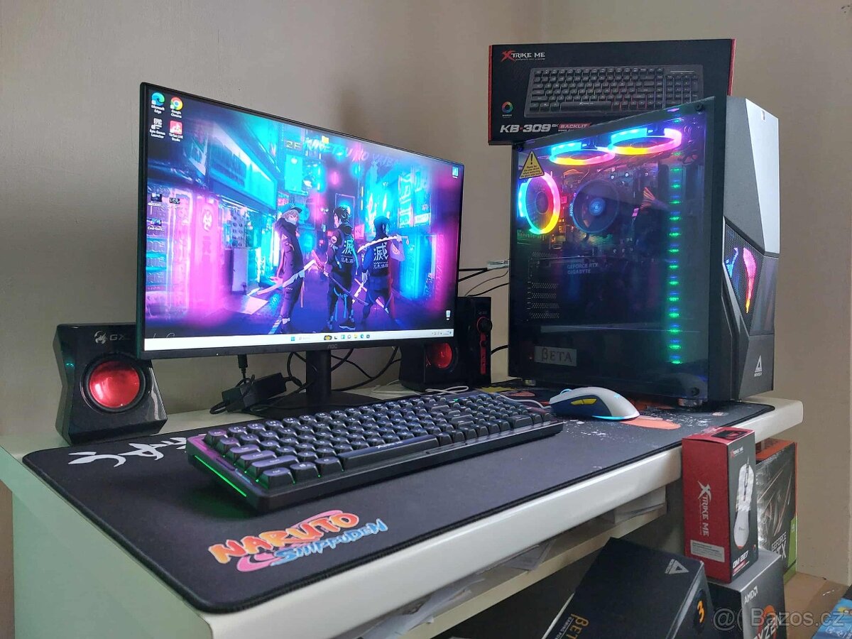 GAMER SESTAVA + ZARUKA 2 ROKY-RTX 3050 6GB - 3