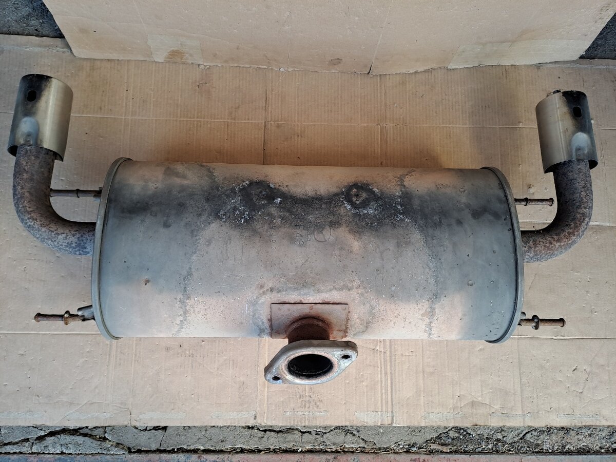 Mazda MX5,mx5 NC zadní tlumič výfuku orig. - 3