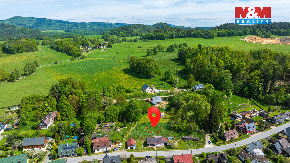 Prodej pozemku k bydlení, 882 m², Rynoltice, ul. Rynoltice - 3