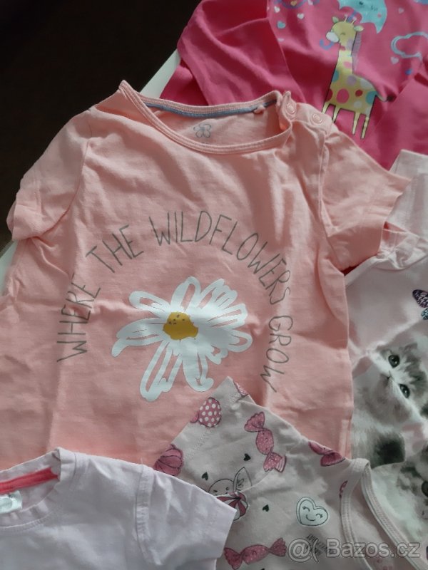 Dívčí trička vel.86/92 - 3