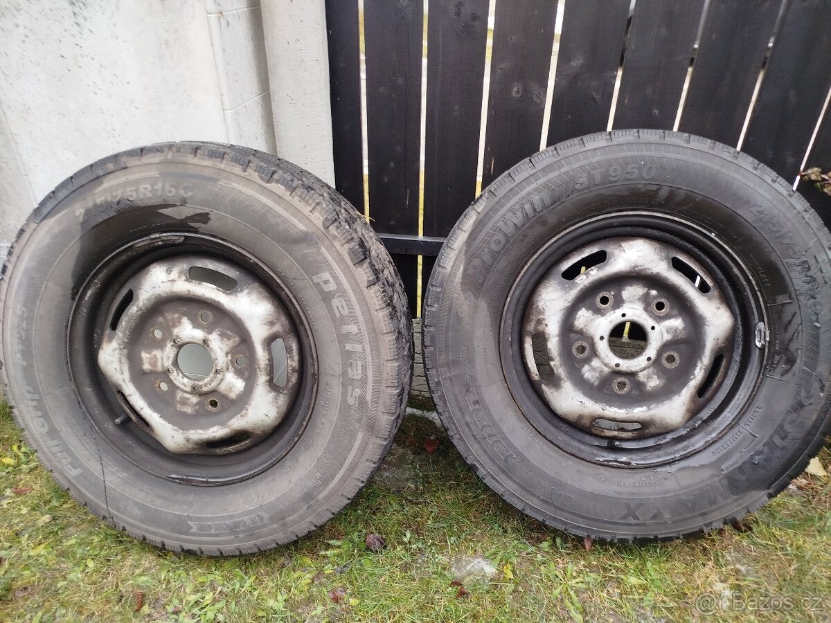 215/75 r16c celorocni kola Transit - 3