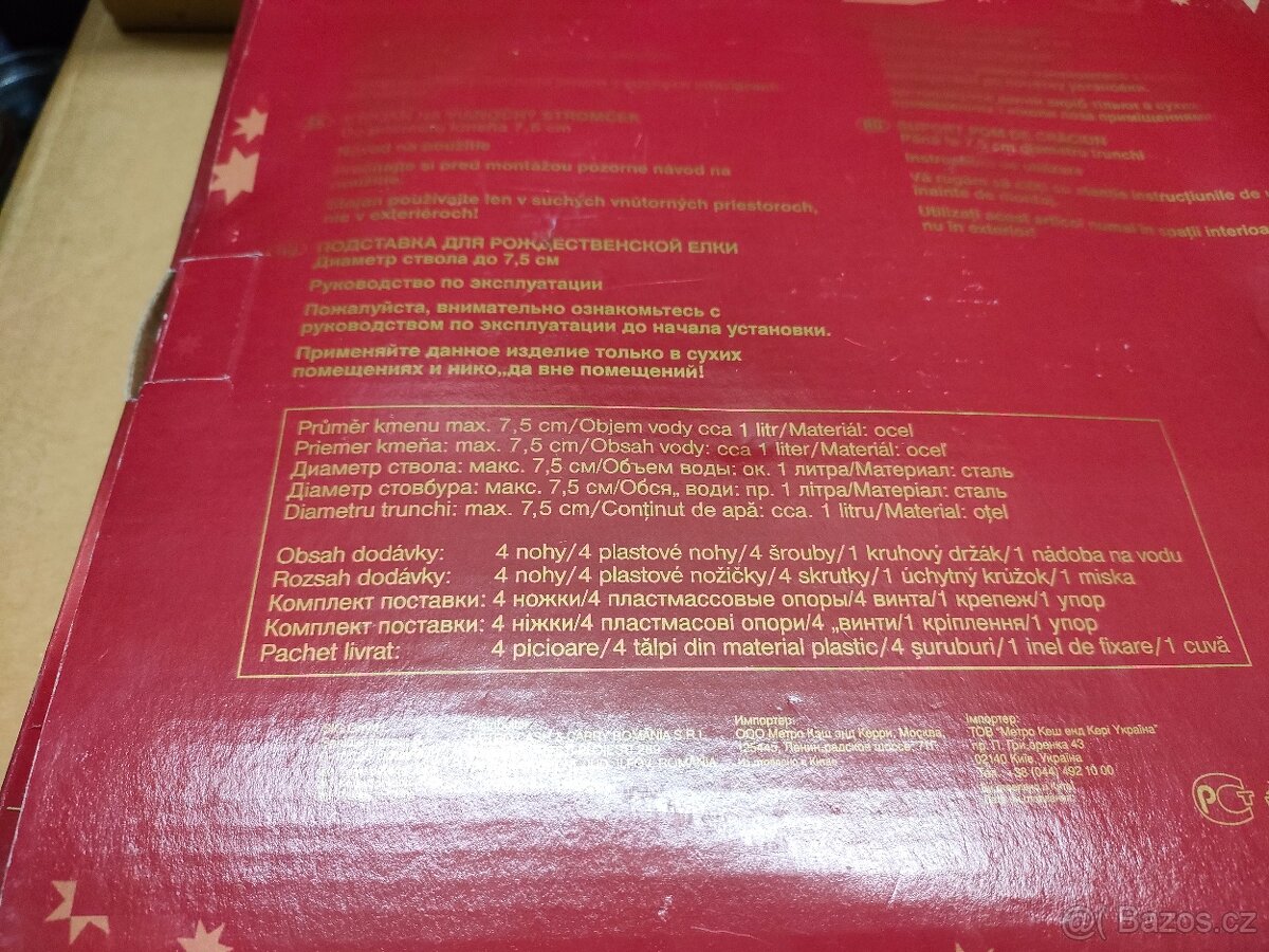 Stojan na vánoční stromek - 3