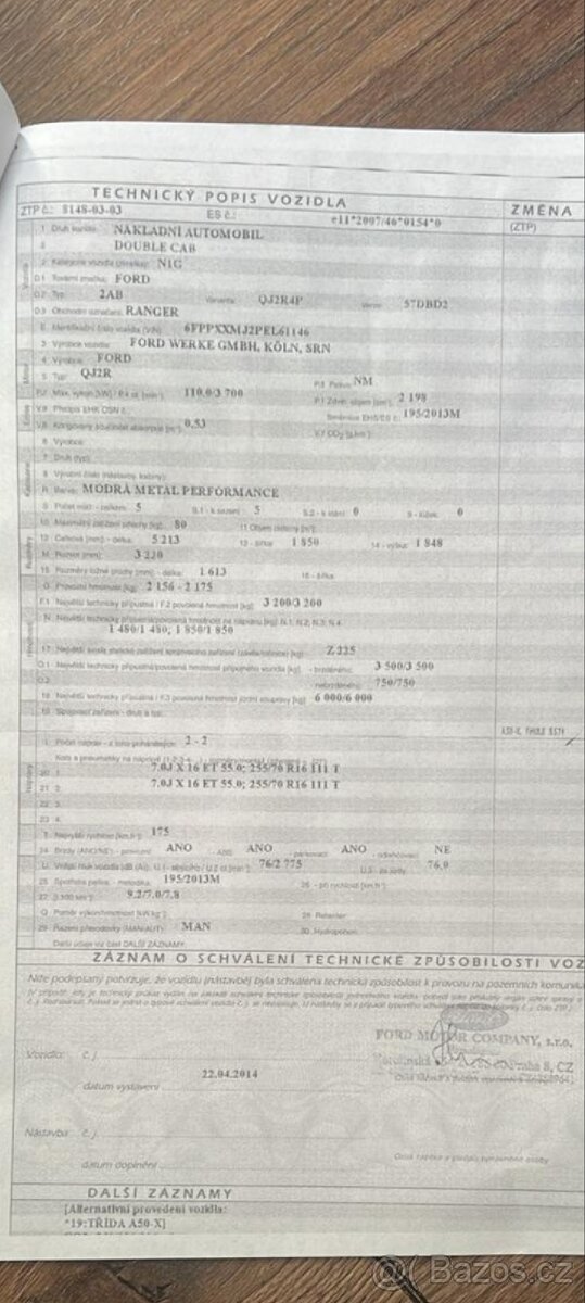 Motor Ford Ranger - 3