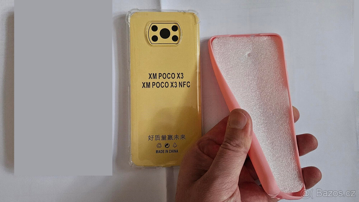 Nepoužité obaly na POCO X3 NFC, 2 kusy. - 3