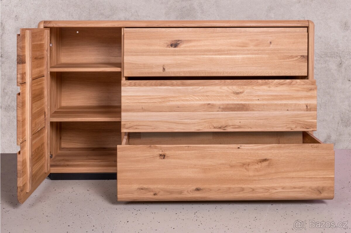 Komoda z dubového masivu - 3