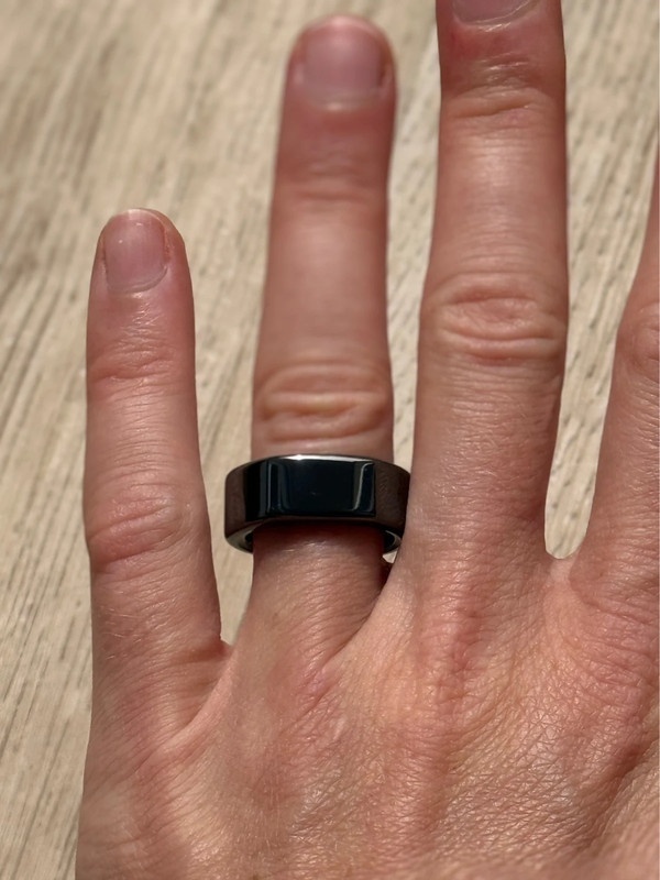 Oura ring 3. generace / velikost 6 / černý - 3